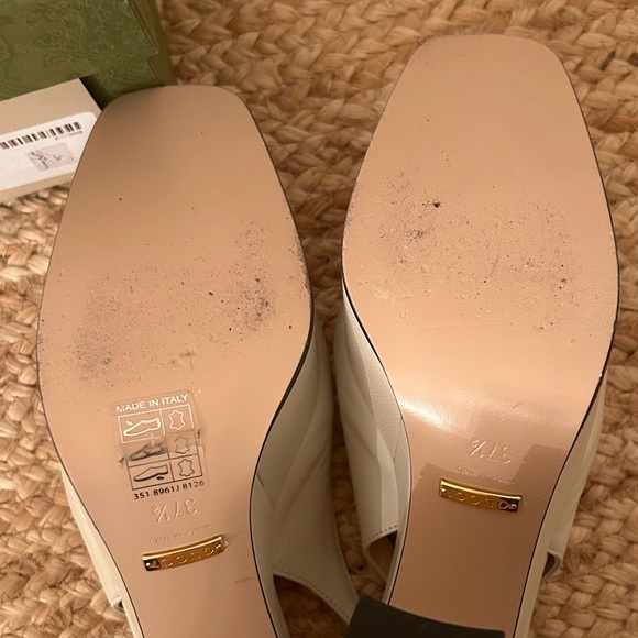 Authentic GUCCI Baby Leather Bit Slingback Pump - Picture 15 of 15